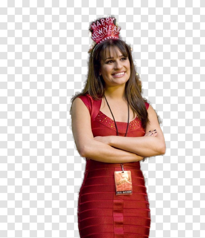 Lea Michele New Year's Eve Rachel Berry Actor - Flower Transparent PNG