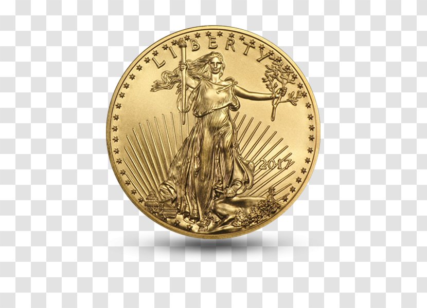 American Gold Eagle Bullion Coin - Money Transparent PNG