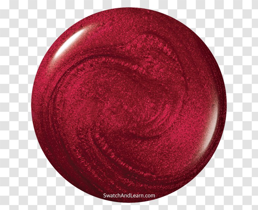 Cricket Ball RED.M - OPI Miami Beet Transparent PNG