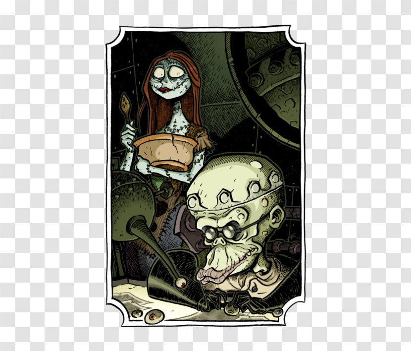 Jack Skellington Dr. Finkelstein Art Drawing - Pirate's Night Before Christmas Transparent PNG