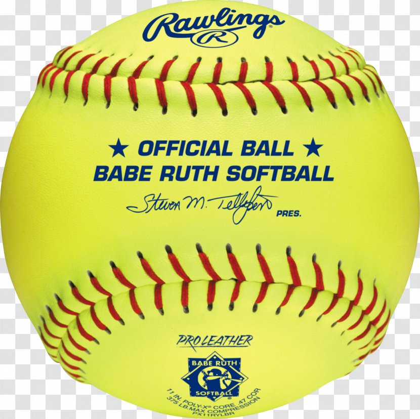 Fastpitch Softball Rawlings Baseball - Sporting Goods - Ball Transparent PNG