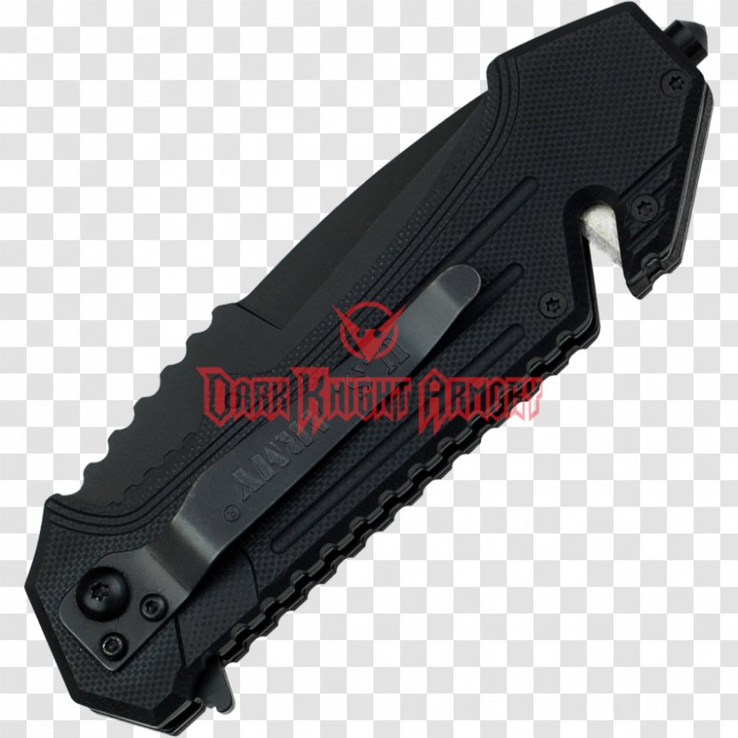 Utility Knives Hunting & Survival Knife Serrated Blade Transparent PNG