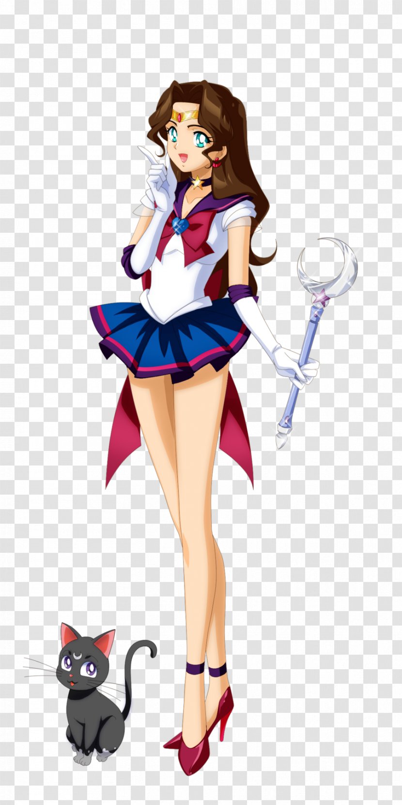 Sailor Moon Mercury Chibiusa Venus Senshi - Flower Transparent PNG