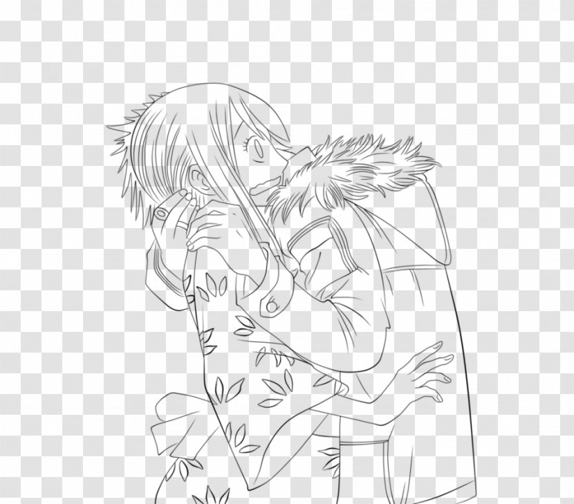 Drawing Cartoon Line Art Inker Sketch - Heart - Fairy Tail Lucy Transparent PNG