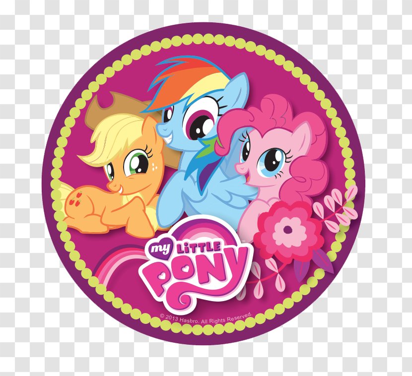 Birthday Cake Icing Cupcake Pony - Pink - My Little File Transparent PNG