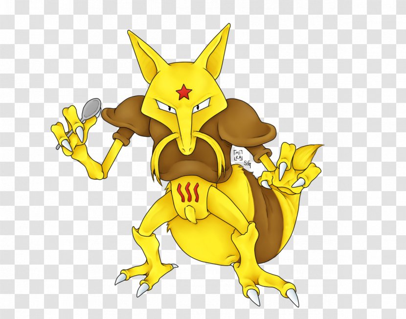 Pokémon Yellow Red And Blue Kadabra FireRed LeafGreen - Organism - Golduck Transparent PNG