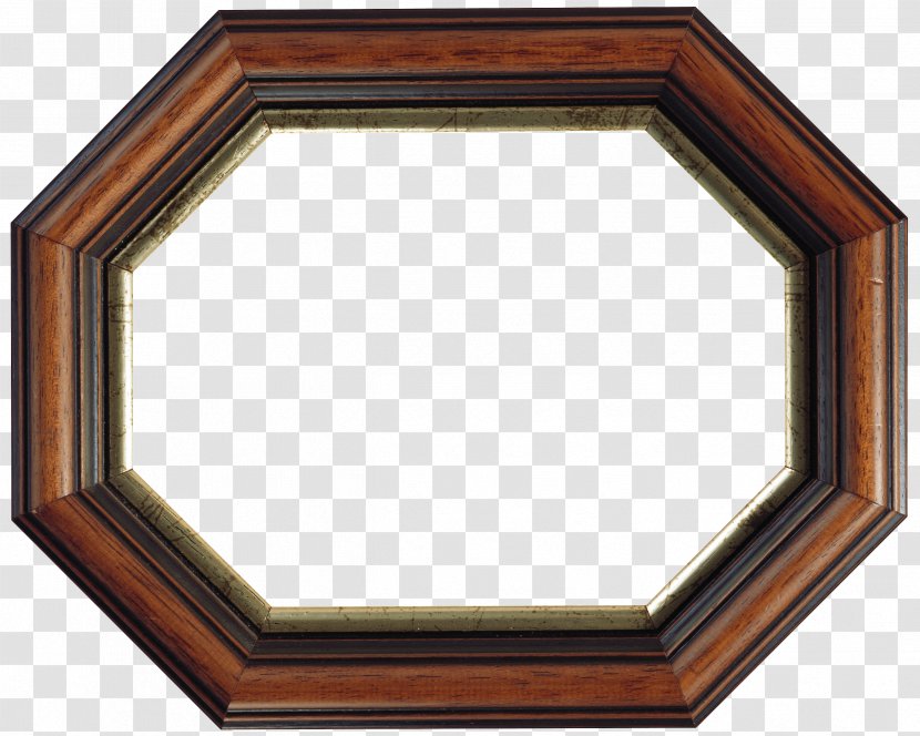 Octagon - Mirror - Picture Frame Transparent PNG