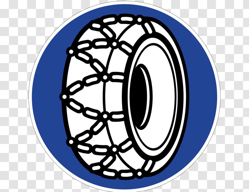 Car Snow Chains Traffic Sign Straßenverkehrs-Ordnung Rim - Auto Part Transparent PNG