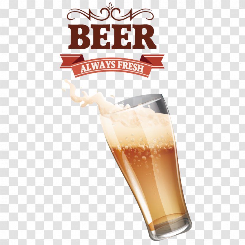 Ice Beer Oktoberfest Illustration - Flavor - Vector Drinks Transparent PNG