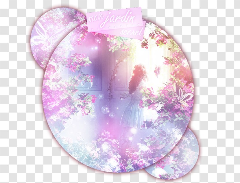 Lilac Violet Purple Pink M - Secret Garden Wind Transparent PNG