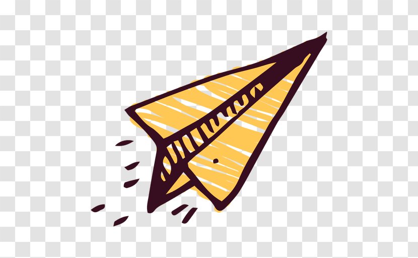 Paper Plane Airplane Drawing Transparent PNG