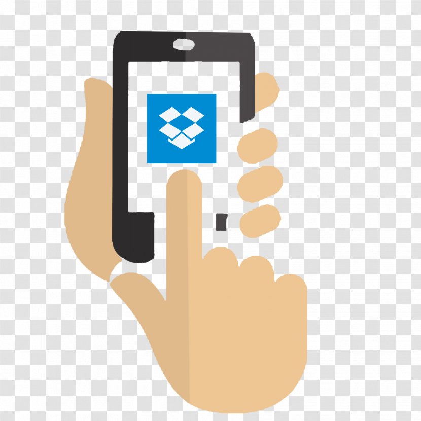 Behavioral Retargeting Mobile Phones Advertising Smartphone - Logo - Dropbox Transparent PNG