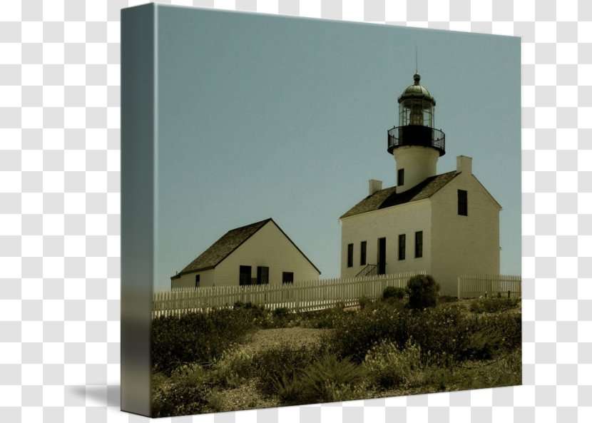Old Point Loma Lighthouse Beacon Sky Plc Loma, San Diego - Pigeon Transparent PNG