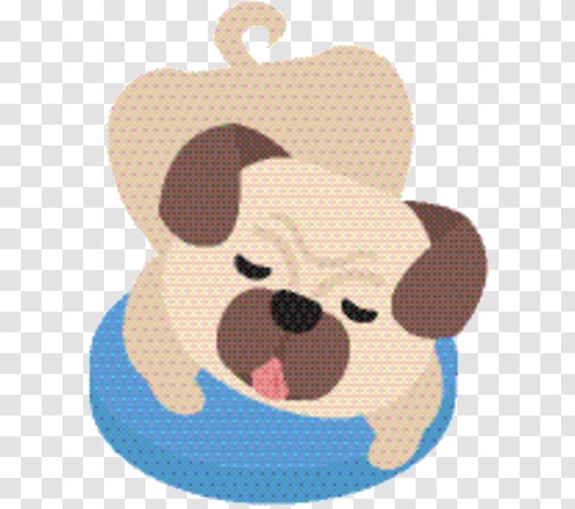 Sleep Cartoon - Snout - Bulldog Fawn Transparent PNG
