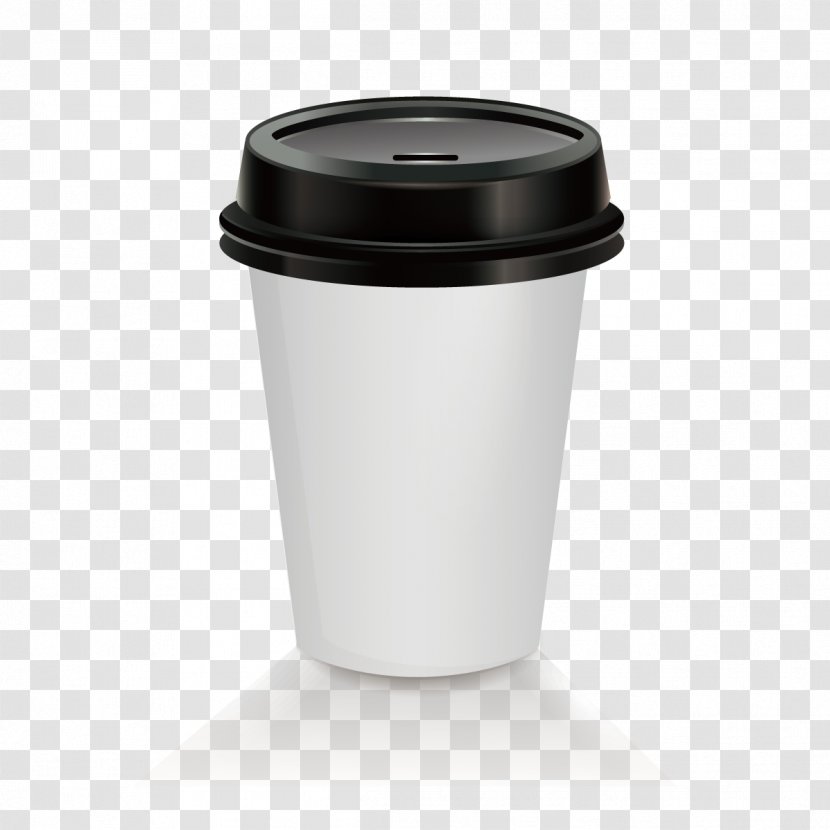 Coffee Cup Cafe Euclidean Vector - Space - Cups Transparent PNG