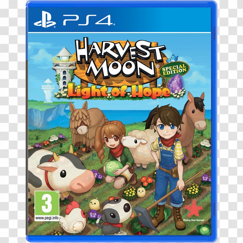 Harvest Moon: Light Of Hope A Wonderful Life Nintendo Switch PlayStation 4 Natsume - Playstation Transparent PNG