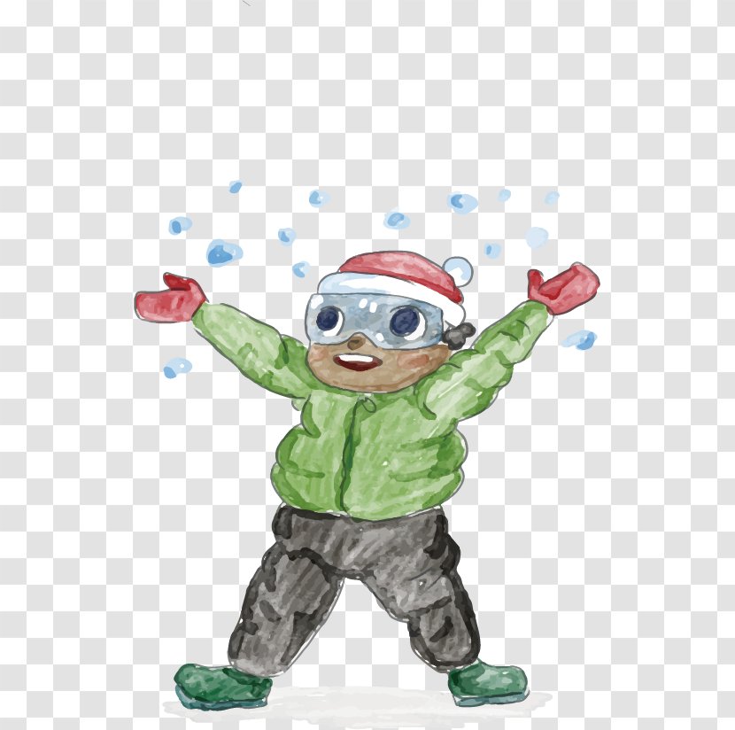 Child Winter Download - Snow - Sprinkle Boy Transparent PNG