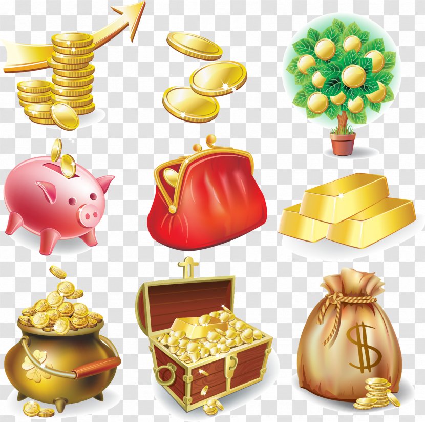 Gold Coin Clip Art - Tree Transparent PNG