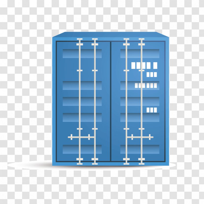 Intermodal Container Sequence Truck Cargo - Vector Back Door Transparent PNG