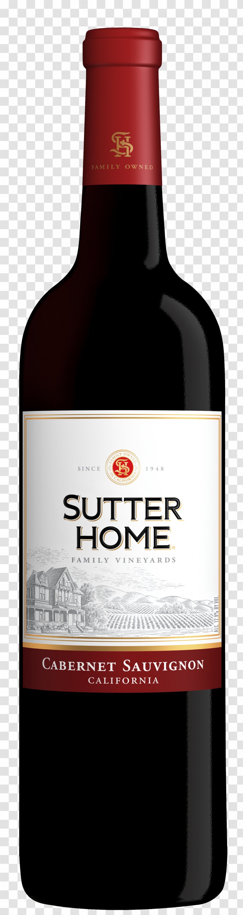 White Zinfandel Rosé Sutter Home Winery - Bottle - Rose Transparent PNG