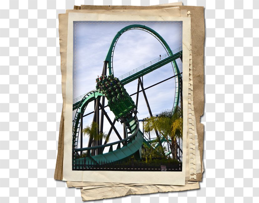 Superman The Ride Roller Coaster Kingda Ka Amusement Expedition GeForce - Picture Frame - Six Flags Magic Mountain Transparent PNG