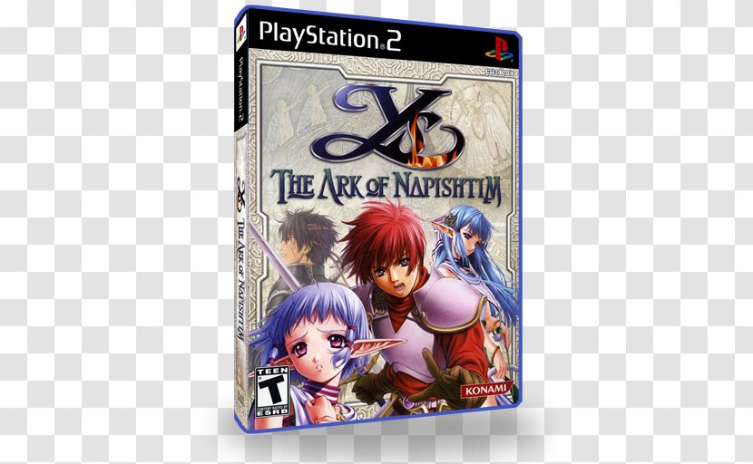 Ys: The Ark Of Napishtim PlayStation 2 Ys I & II V: Lost Kefin, Kingdom Sand Video Game - Heart - Swirl Transparent PNG