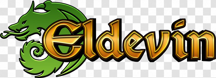 Game Logo Eldevin Brand Font - Watercolor - Epic Browser Colours Transparent PNG