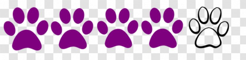 Paw Paper Footprint Bag Birthday - Sticker - Cat Paws Transparent PNG