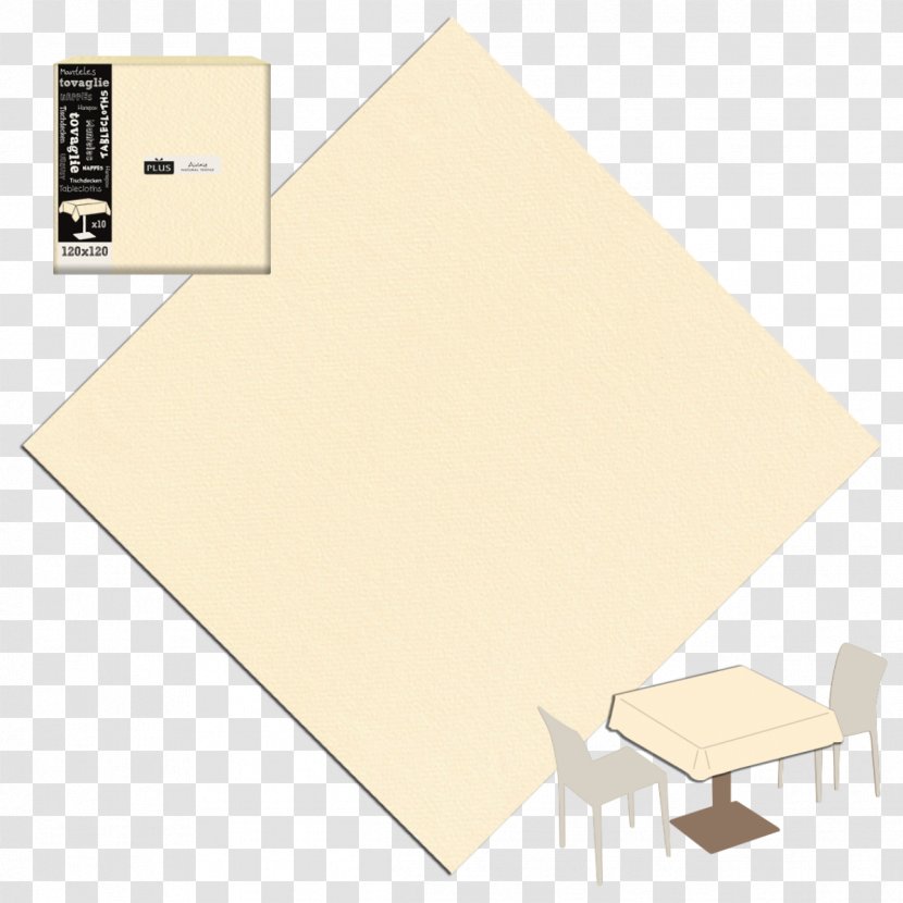 Air-laid Paper Tablecloth - Wood Transparent PNG