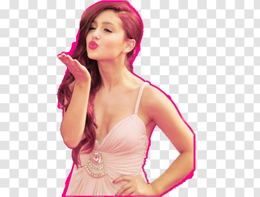 Ariana Grande Cat Valentine Tori Vega Victorious Model - Heart Transparent PNG