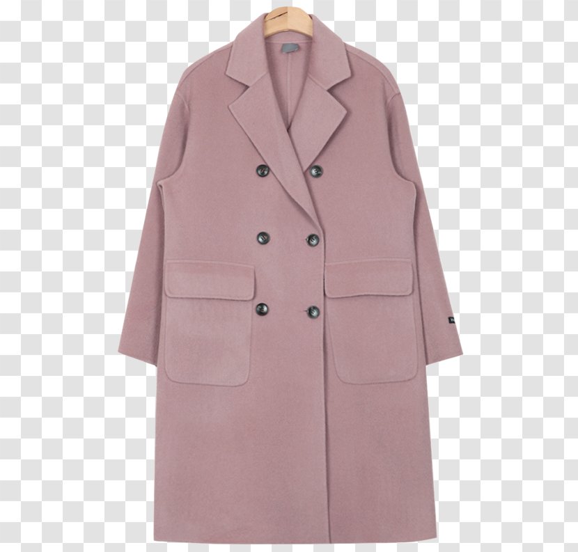 Overcoat Trench Coat Pink M - Sleeve - Ambulance Transparent PNG