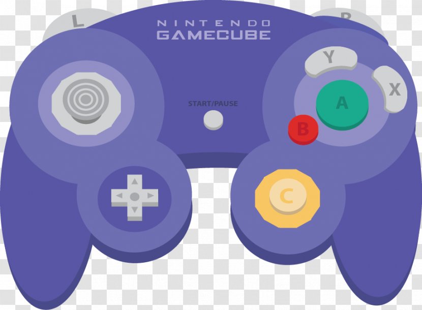 GameCube Super Nintendo Entertainment System Smash Bros. Joy-Con Video Game Consoles - Controller - Design Transparent PNG