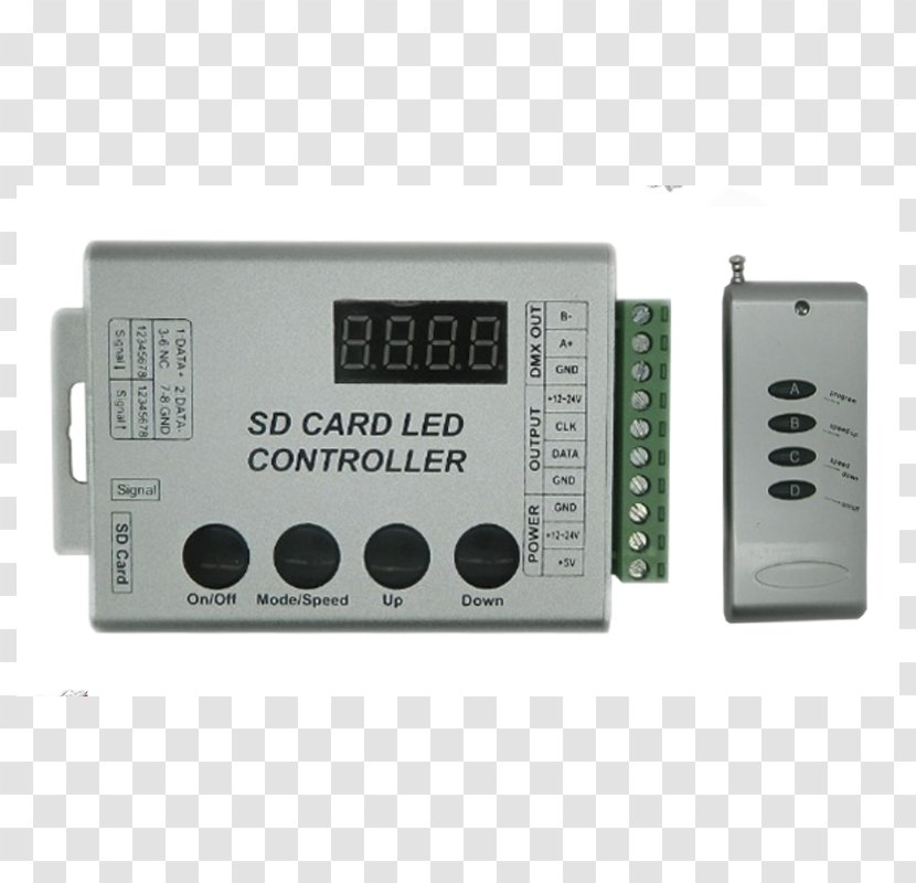 DMX512 RF Modulator Dimmer Light-emitting Diode Light Fixture - Controller - Led Strip Transparent PNG