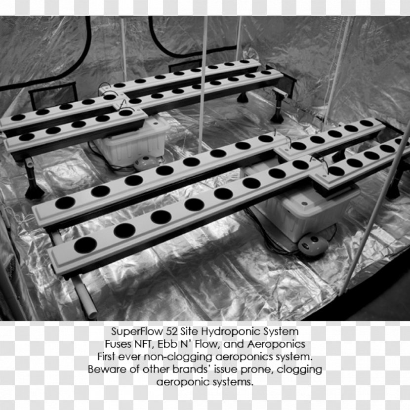 Growroom Aeroponics Hydroponics Grow Box Ebb And Flow - Metal - Total Dissolved Solids Transparent PNG