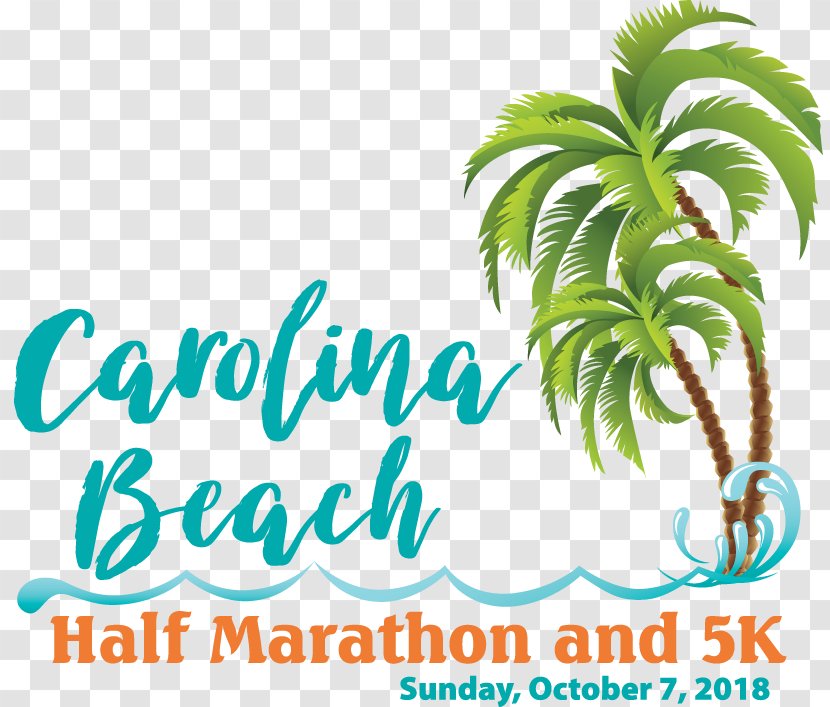 Palm Trees Logo Clip Art Font Line - Organism - Marathon Race Transparent PNG