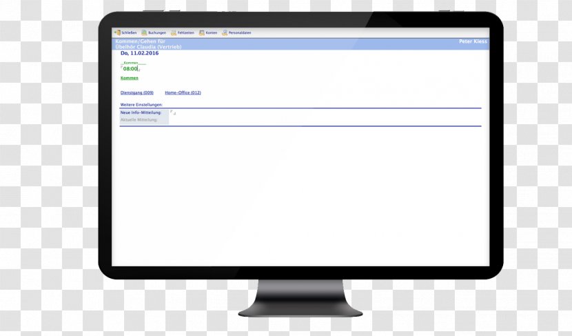 Computer Monitors Output Device Personal Program Transparent PNG