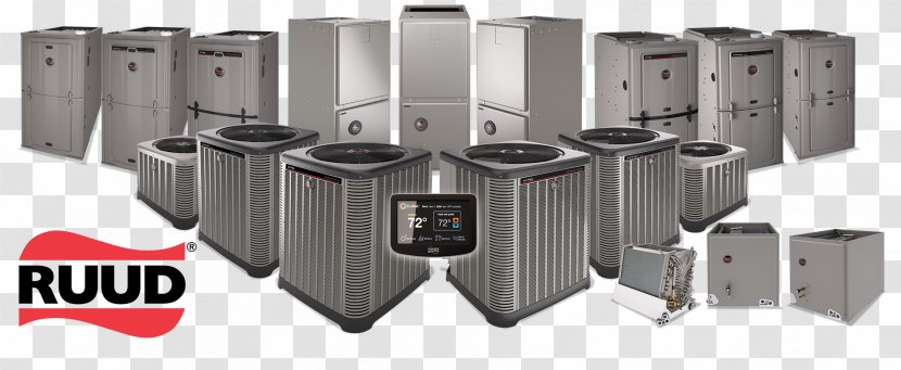 Furnace HVAC Air Conditioning Rheem - Refrigeration - Technician Transparent PNG