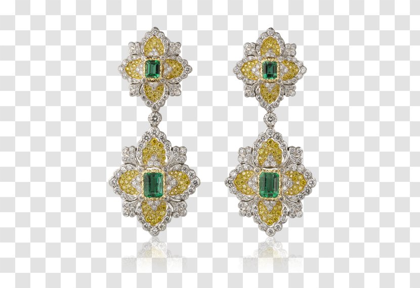 Earring Jewellery Gold Kreole Diamond - Earrings Transparent PNG
