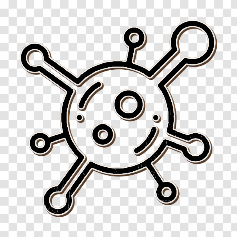 Virus Icon Cyber Crimes Icon Transparent PNG
