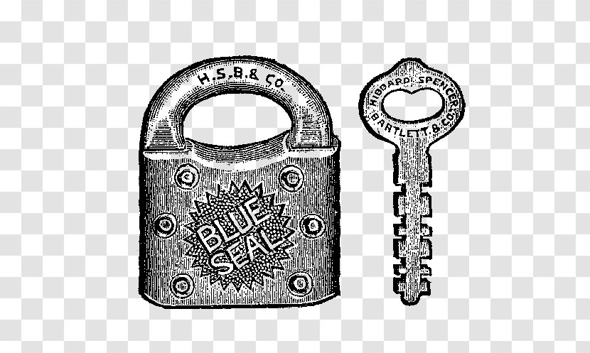 Padlock Key Clip Art - Blog - Old Lock Transparent PNG