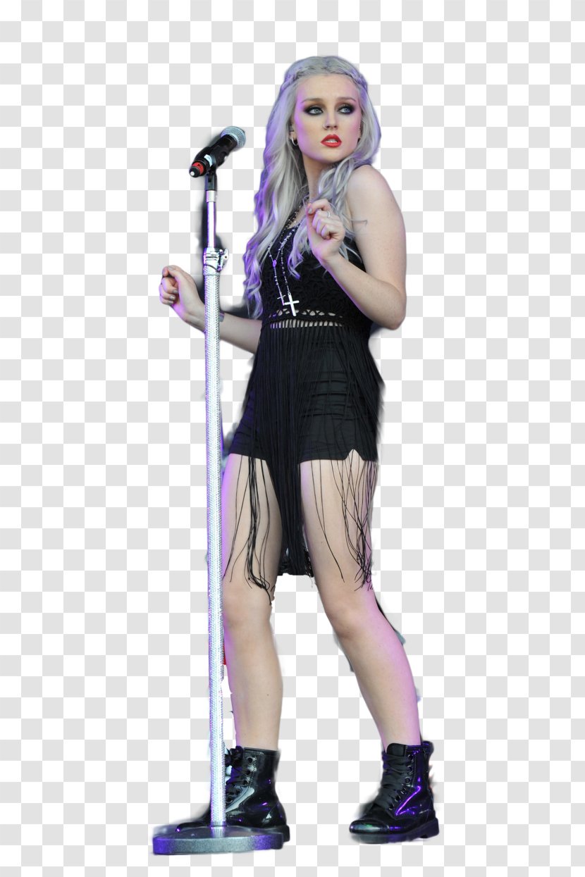 Microphone Costume - Audio - Perrie Edwards Transparent PNG