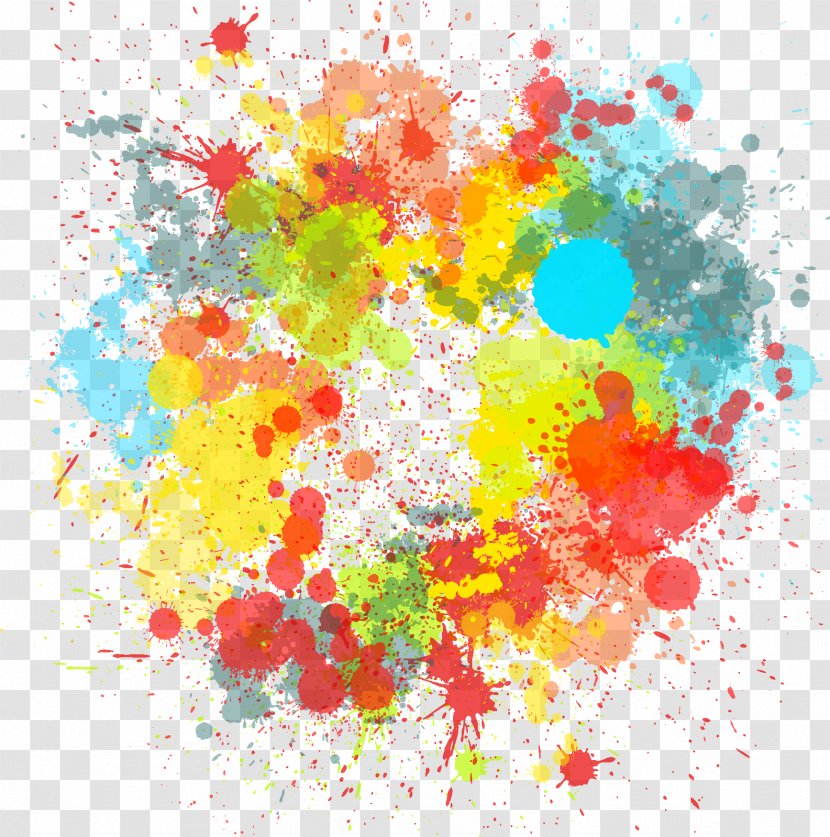Desktop Wallpaper Color Paint - Child Art - Colorful Transparent PNG