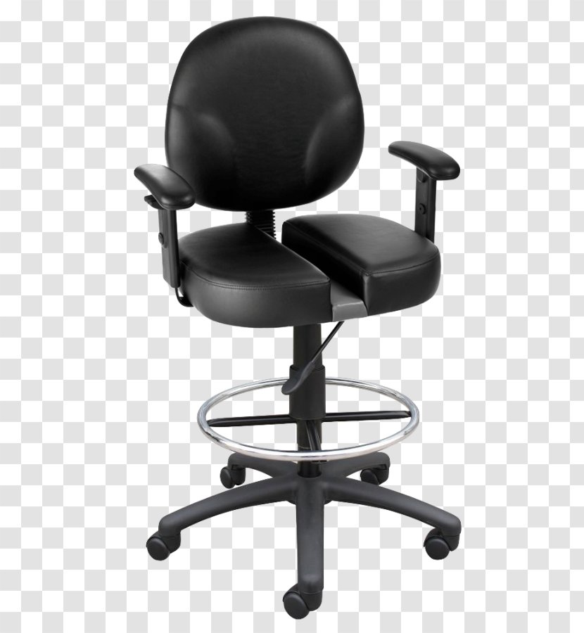 Office & Desk Chairs Stool Textile Furniture - Chair Transparent PNG