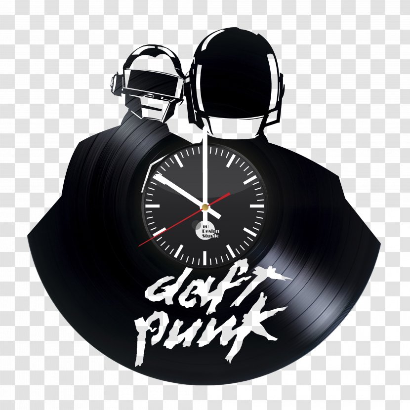 Daft Punk Phonograph Record LP Art Vinyl Group - Frame Transparent PNG