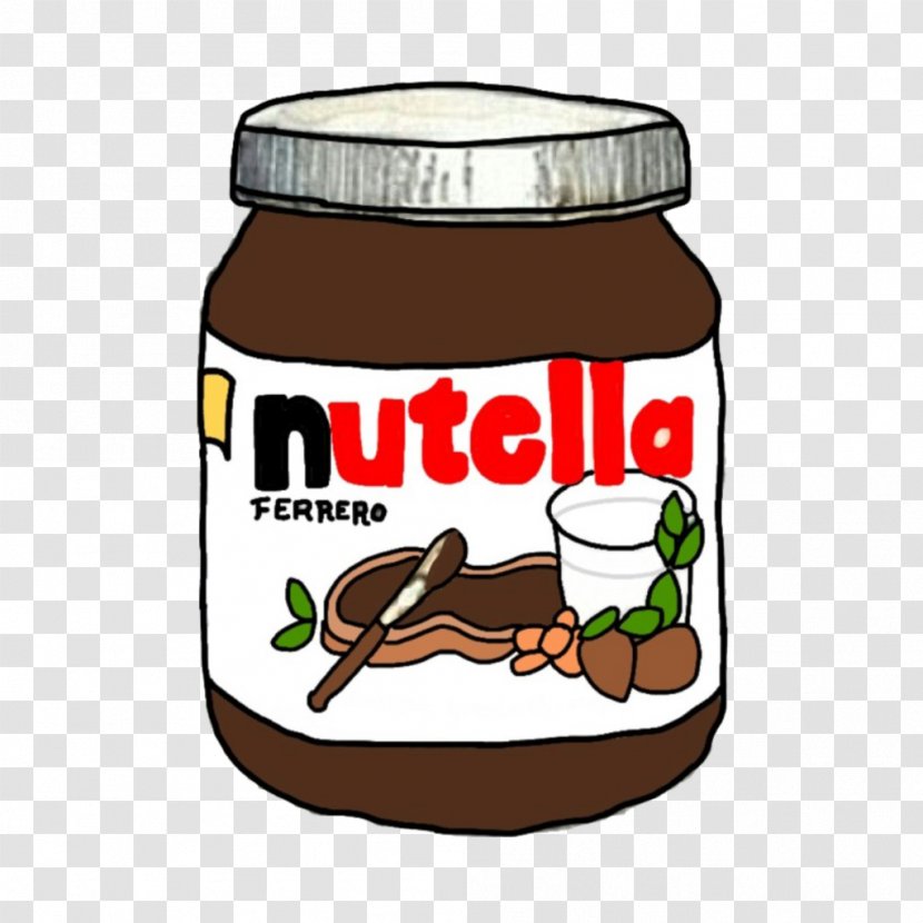 Nutella 200 G Chocolate Spread Pancake Clip Art - Waffles Transparent PNG
