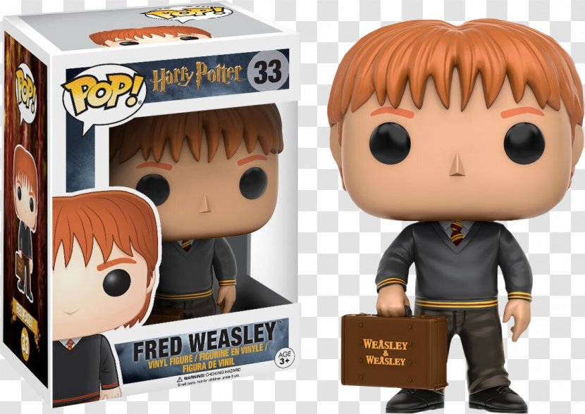 Funko Harry Potter Fred Weasley Pop Figure Ginny Movies Action - Flower - Vinyl Transparent PNG