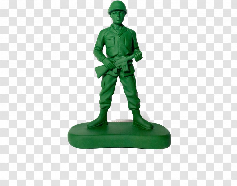 Amazon.com Bookend Toy Soldier Army Men - Statue - Soldiers Transparent PNG