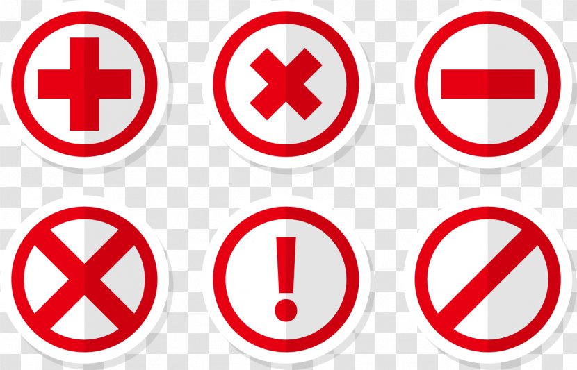 Symbol Multiplication Sign Euclidean Vector - Cross - Red Ban Transparent PNG