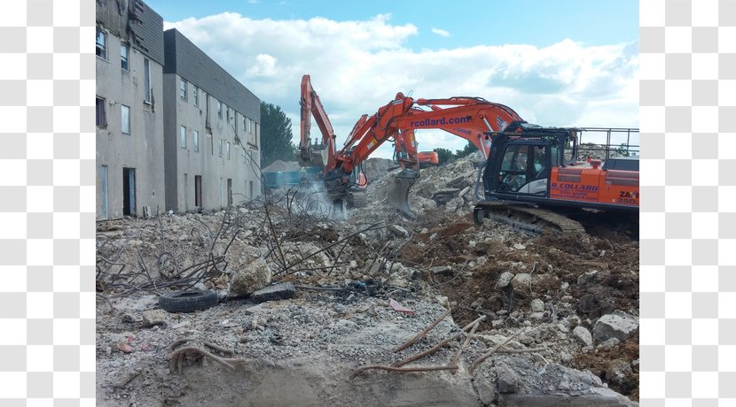 Bulldozer Demolition Rubble Geology Disaster - War Building Transparent PNG