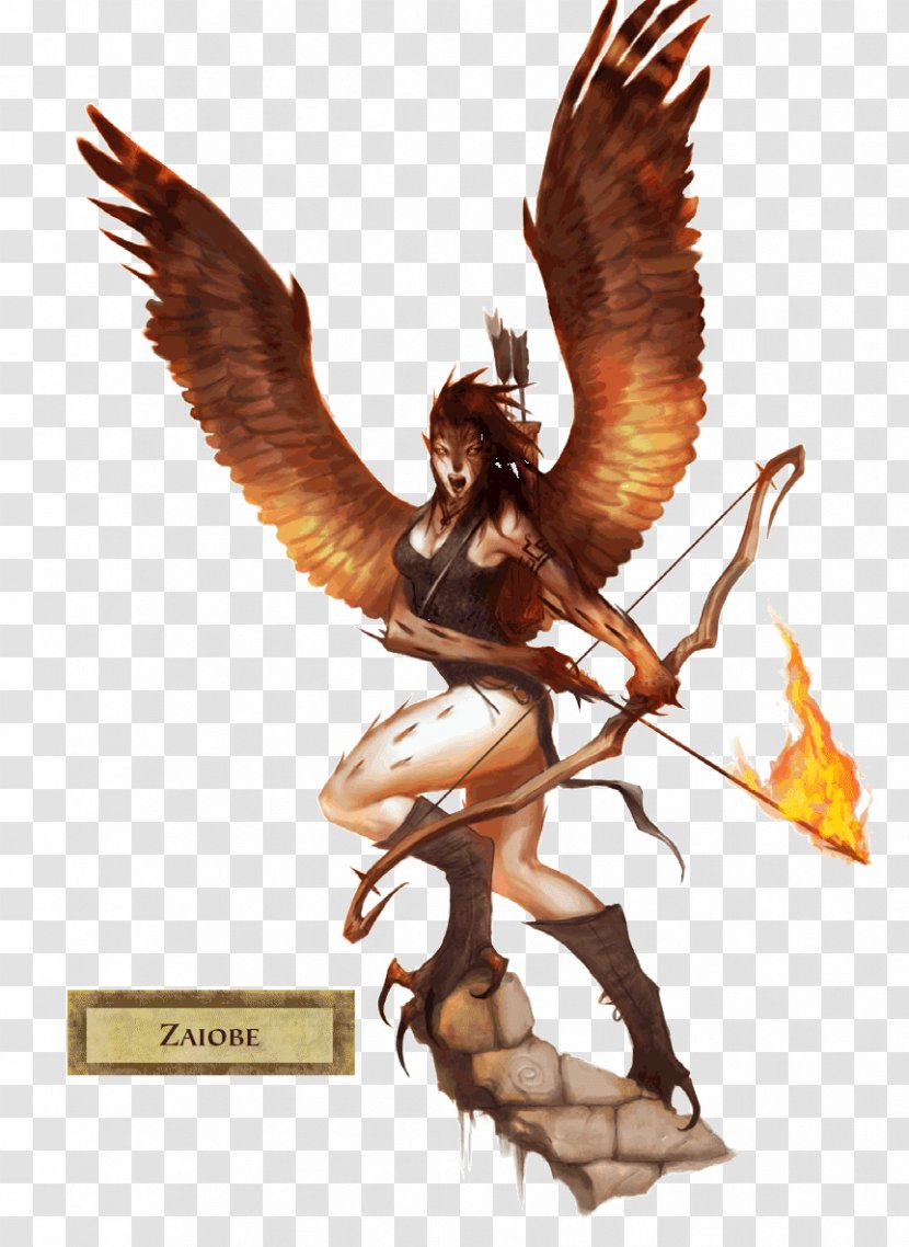 Pathfinder Roleplaying Game Dungeons & Dragons Harpy Role-playing Legendary Creature - Figurine Transparent PNG